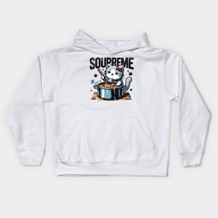 Feline Chef's Soupreme Kids Hoodie